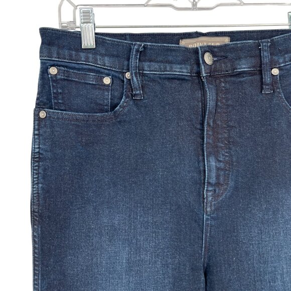 Point Sur Hightower Straight High Waist Jeans Dark Wash Size 32 - Picture 3 of 11